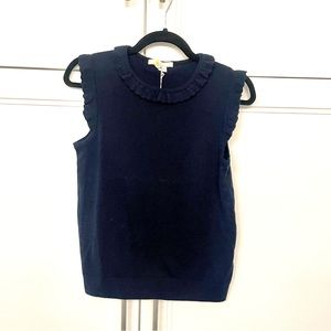 NWT! Boden Merino Knitted Tank Top | Navy | 6
